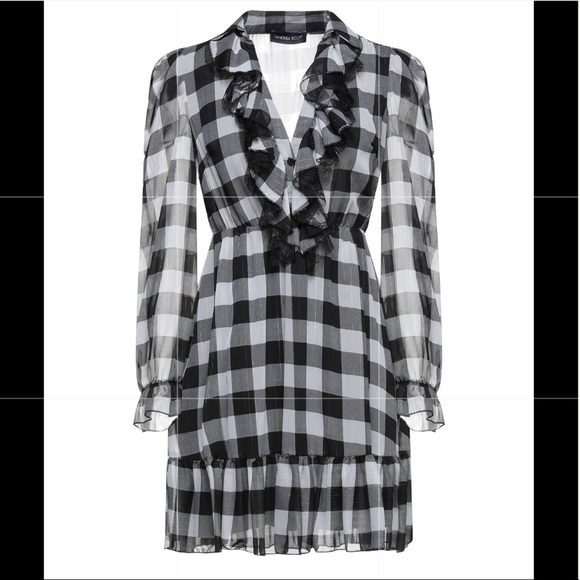 Vanessa Scott checked mini dress - Picture 3 of 10